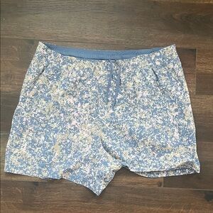 lululemon athletica Blue and Pink Patterned Men's Athletic Shorts